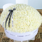 All-White Rose Flower Box 2 03