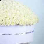 All-White Rose Flower Box 3 04