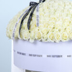 All-White Rose Flower Box 4 05