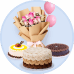 Flowers Cake icon 08 25