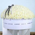 All-White Rose Flower Box 5 white-rose-box