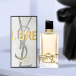 YSL Libre with White Orchids & Cream Roses 2 02