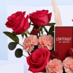 Givenchy L’Interdit Rouge EDP Women 80ML & Flowers 4 04
