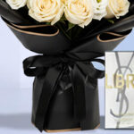 YSL Libre with White Orchids & Cream Roses 5 05