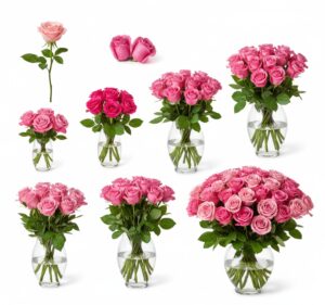 Bouquet of Pink Roses Meaning Based on Number 4 11zon e1762168175646