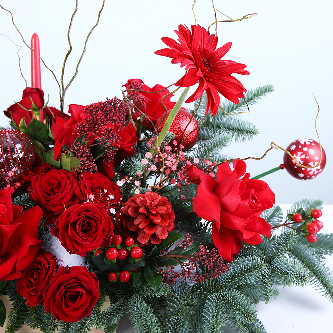 christmas-candle-flower-tray_04 christmas candle flower tray 04