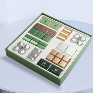 Patchi Signature Assorted Chocolate Gift Box in green packaging with 84 premium chocolates.