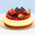 Gourmet Strawberry Cheesecake 1.64 kg 1 strawberry-baked-celebration-cheesecake