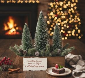Christmas Table Centerpiece Brownie Bite 10 11zon
