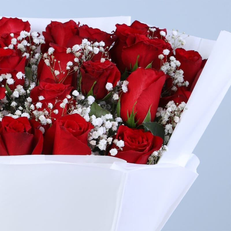 forever-yours-red-roses-valentine-bouquet_04 forever yours red roses valentine bouquet 04