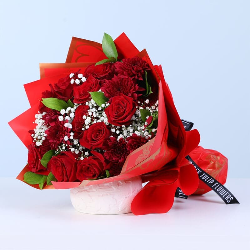 royal love red roses 02