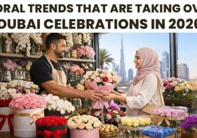 Floral Trends 2026 Dubai weddings with luxury flower decorations and modern event styling