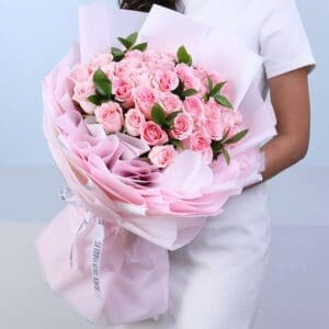 blush petal delight bouquet